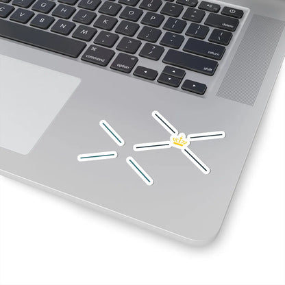 Logo of Ministry of Defence Denmark (Denmark) (Coat of Arms) STICKER Vinyl Kiss-Cut Decal - The Sticker Space