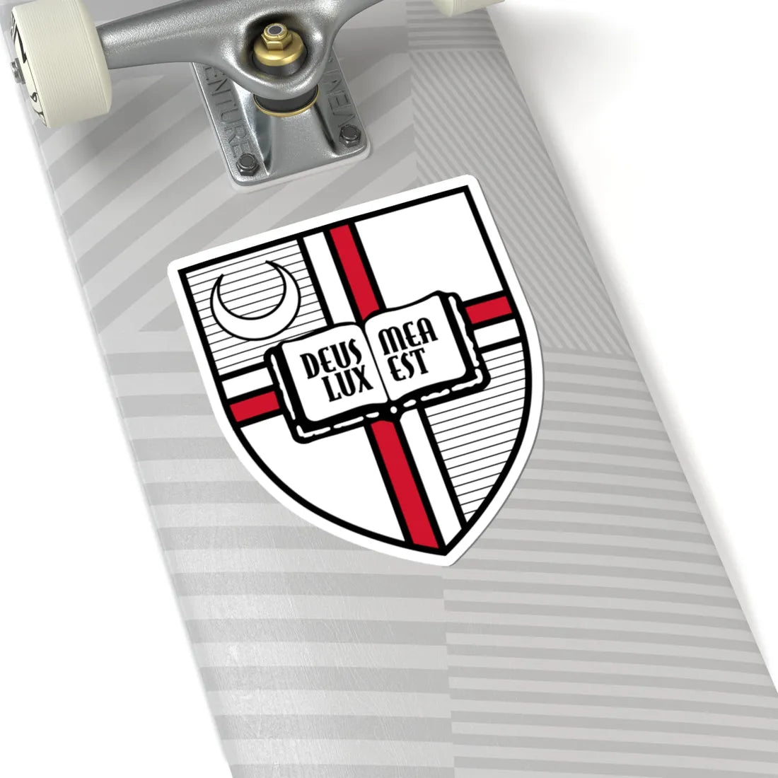 Logo of The Catholic University of America 2c (United States) (Coat of Arms) STICKER Vinyl Kiss-Cut Decal - The Sticker Space