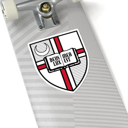 Logo of The Catholic University of America 2c (United States) (Coat of Arms) STICKER Vinyl Kiss-Cut Decal - The Sticker Space