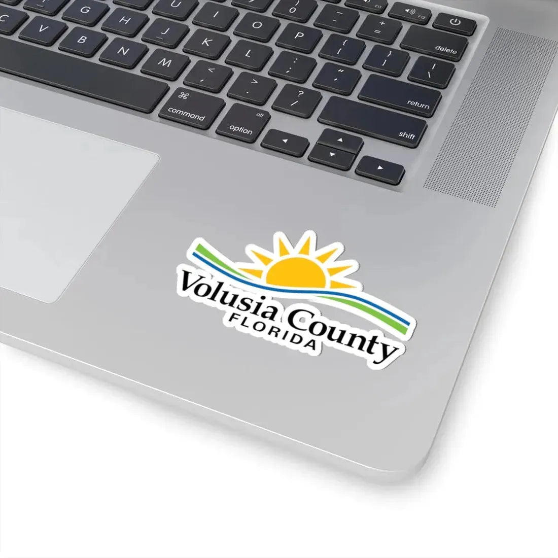 Logo of Volusia County Florida (United States) STICKER Vinyl Kiss-Cut Decal - The Sticker Space