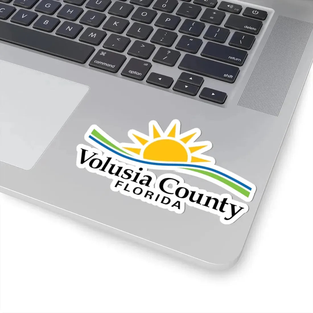 Logo of Volusia County Florida (United States) STICKER Vinyl Kiss-Cut Decal - The Sticker Space