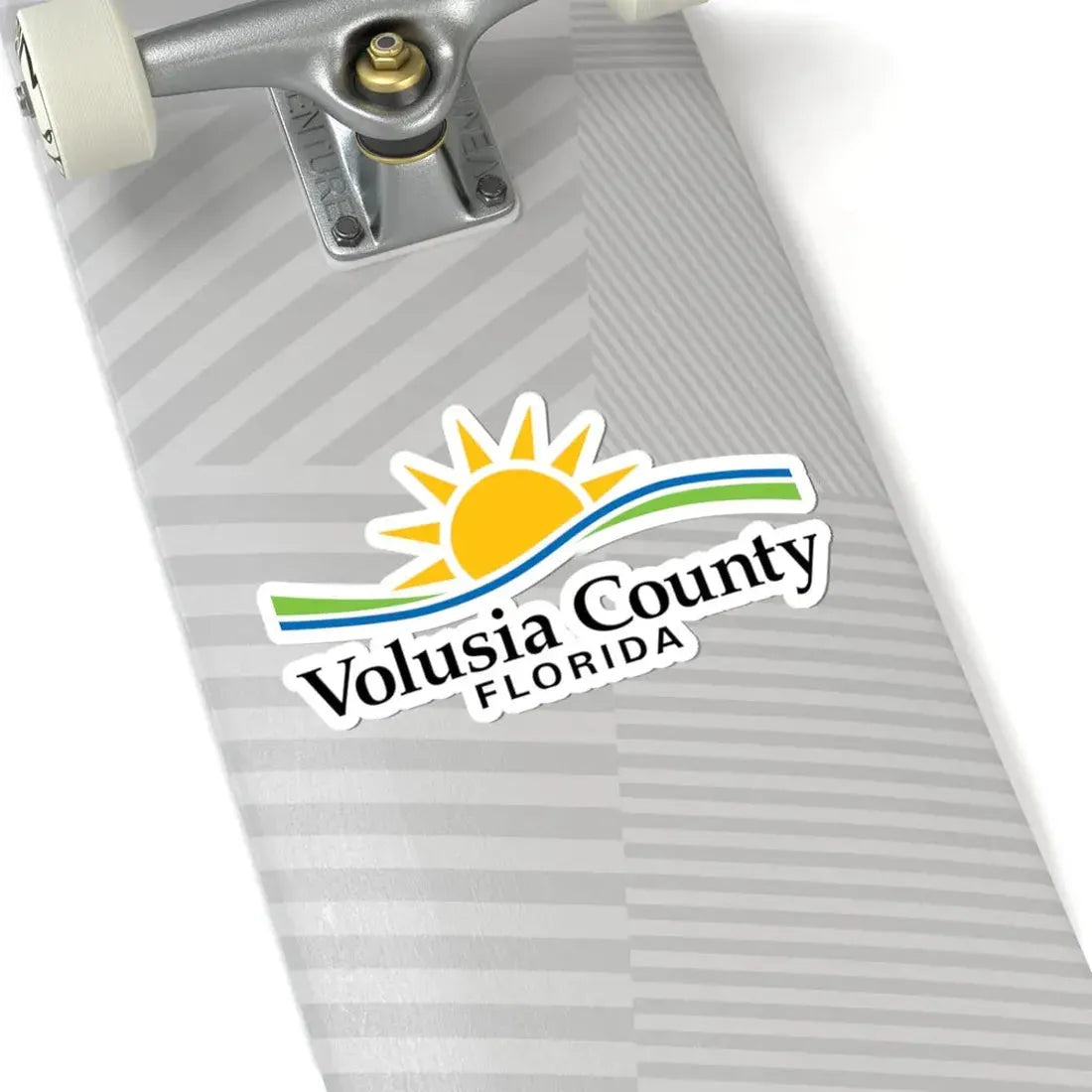 Logo of Volusia County Florida (United States) STICKER Vinyl Kiss-Cut Decal - The Sticker Space