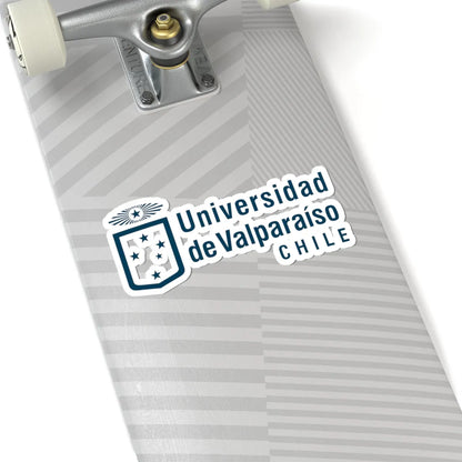 Logo Universidad de Valparaíso 2023 (Chile) (Coat of Arms) STICKER Vinyl Kiss-Cut Decal - The Sticker Space