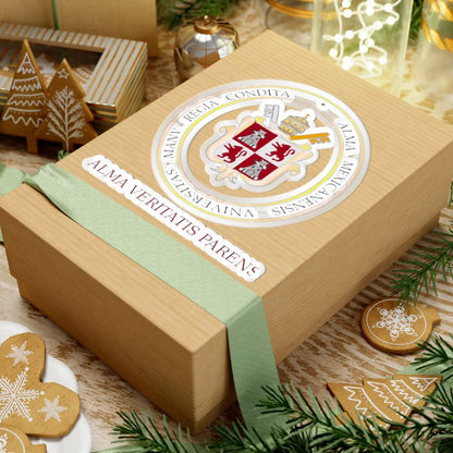 Logo Universidad Pontificia de México (Mexico) (Coat of Arms) STICKER Vinyl Kiss-Cut Decal - The Sticker Space