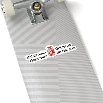 Logotipo del Gobierno de Navarra (Spain) (Coat of Arms) STICKER Vinyl Kiss-Cut Decal - The Sticker Space
