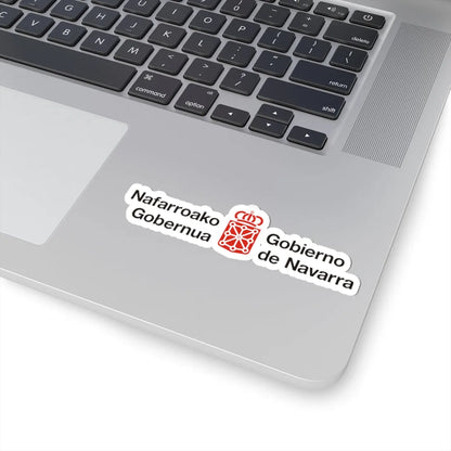 Logotipo del Gobierno de Navarra (Spain) (Coat of Arms) STICKER Vinyl Kiss-Cut Decal - The Sticker Space