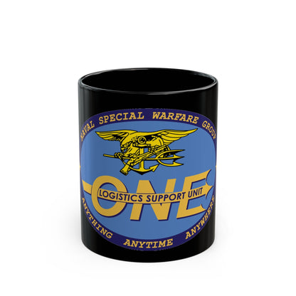 LOGSU One (U.S. Navy) Black Coffee Mug-11oz-The Sticker Space