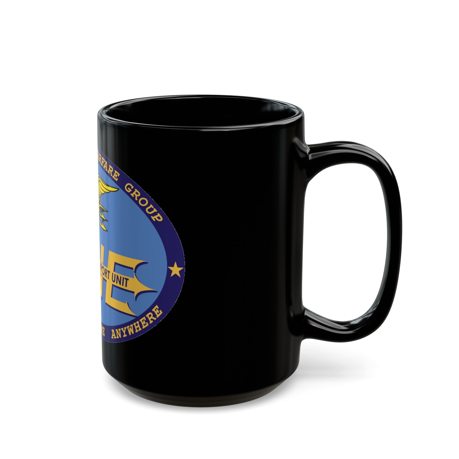 LOGSU One (U.S. Navy) Black Coffee Mug-The Sticker Space