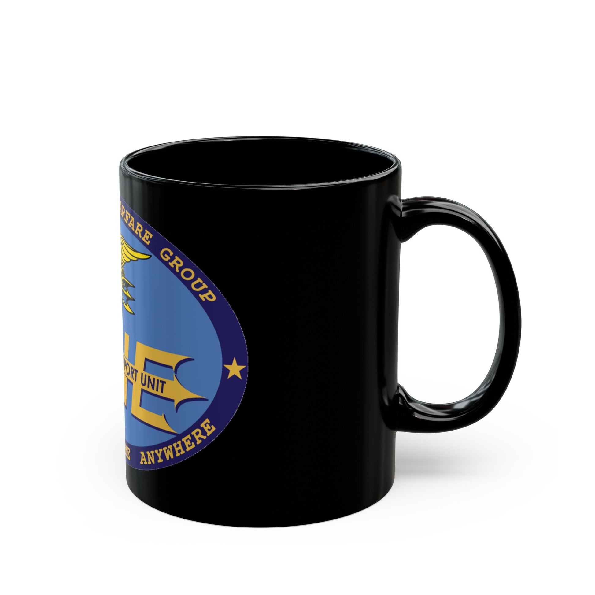 LOGSU One (U.S. Navy) Black Coffee Mug-The Sticker Space