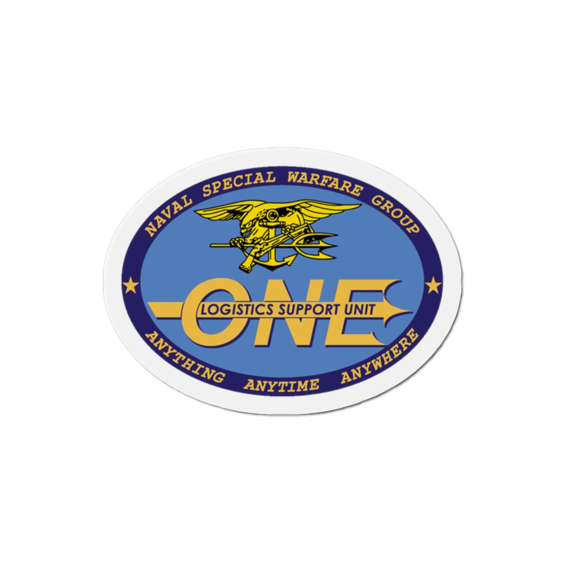 LOGSU One (U.S. Navy) Die-Cut Magnet-2" x 2"-The Sticker Space