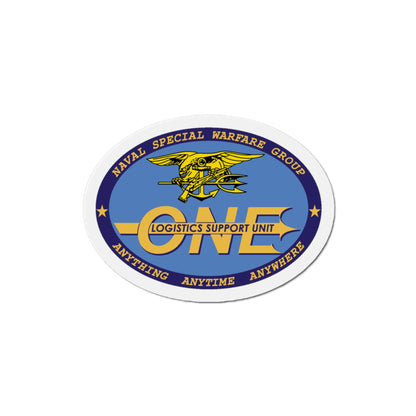 LOGSU One (U.S. Navy) Die-Cut Magnet-3" x 3"-The Sticker Space