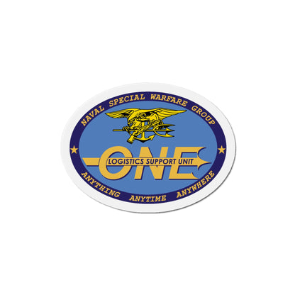 LOGSU One (U.S. Navy) Die-Cut Magnet-4" x 4"-The Sticker Space