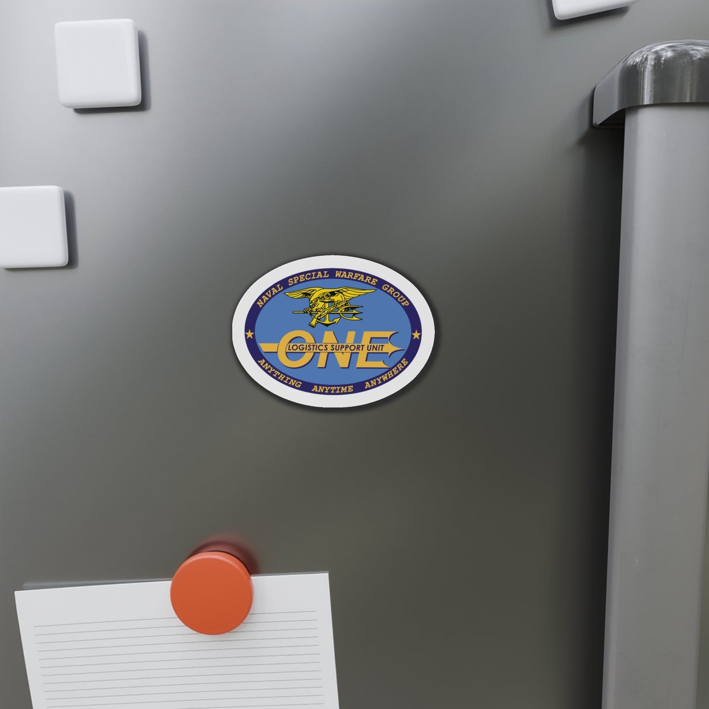 LOGSU One (U.S. Navy) Die-Cut Magnet-The Sticker Space