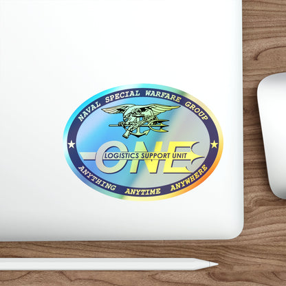 LOGSU One (U.S. Navy) Holographic STICKER Die-Cut Vinyl Decal-The Sticker Space