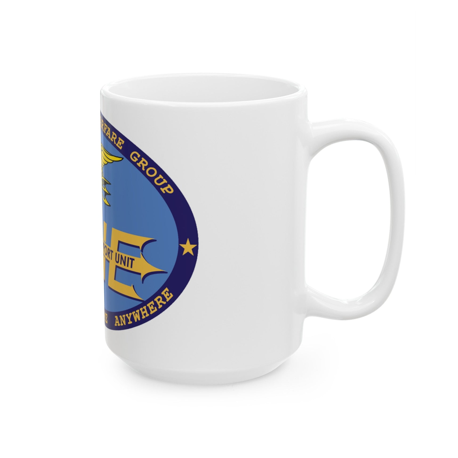 LOGSU One (U.S. Navy) White Coffee Mug-The Sticker Space