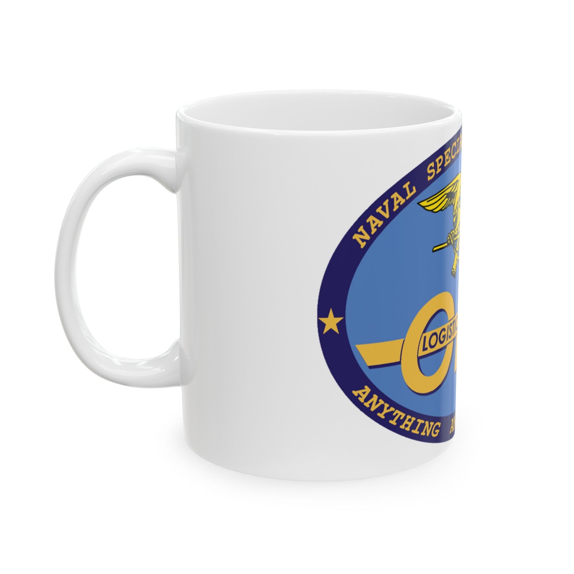 LOGSU One (U.S. Navy) White Coffee Mug-The Sticker Space