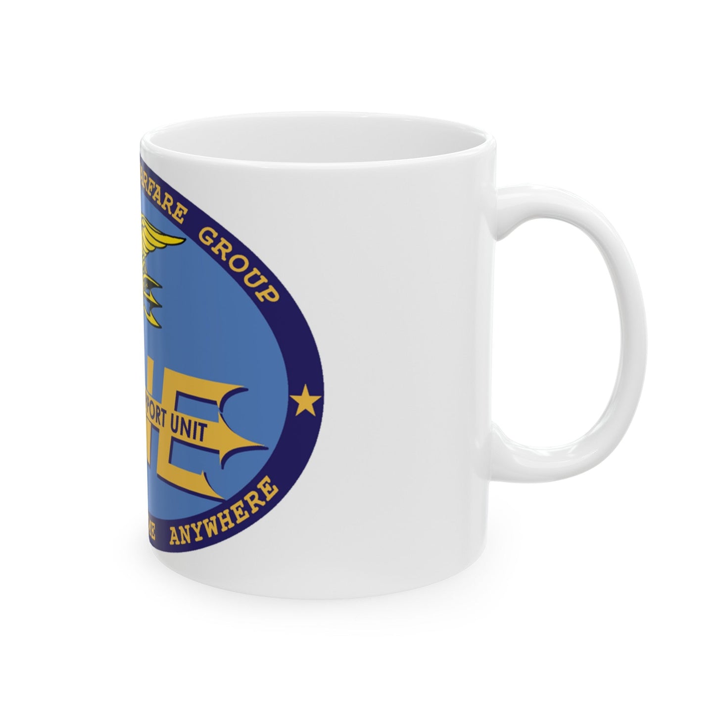 LOGSU One (U.S. Navy) White Coffee Mug-The Sticker Space