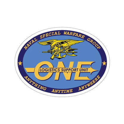 LOGSU One (U.S. Navy) STICKER Vinyl Die-Cut Decal 4 Inch - The Sticker Space