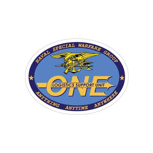 LOGSU One (U.S. Navy) Transparent STICKER Die-Cut Vinyl Decal 6 Inch Transparent - The Sticker Space