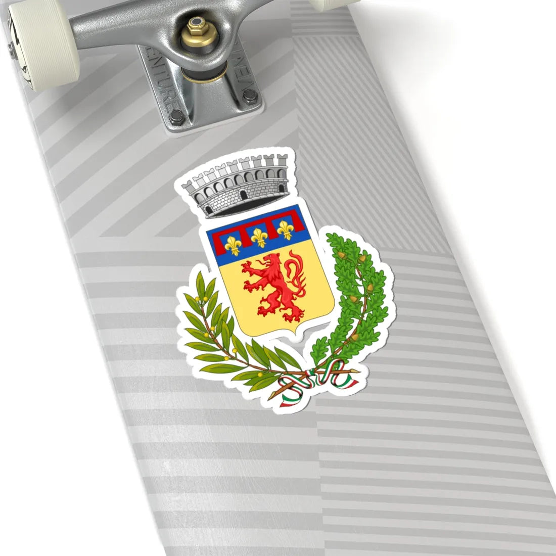 Loiano-Stemma (Italy) (Coat of Arms) STICKER Vinyl Kiss-Cut Decal - The Sticker Space