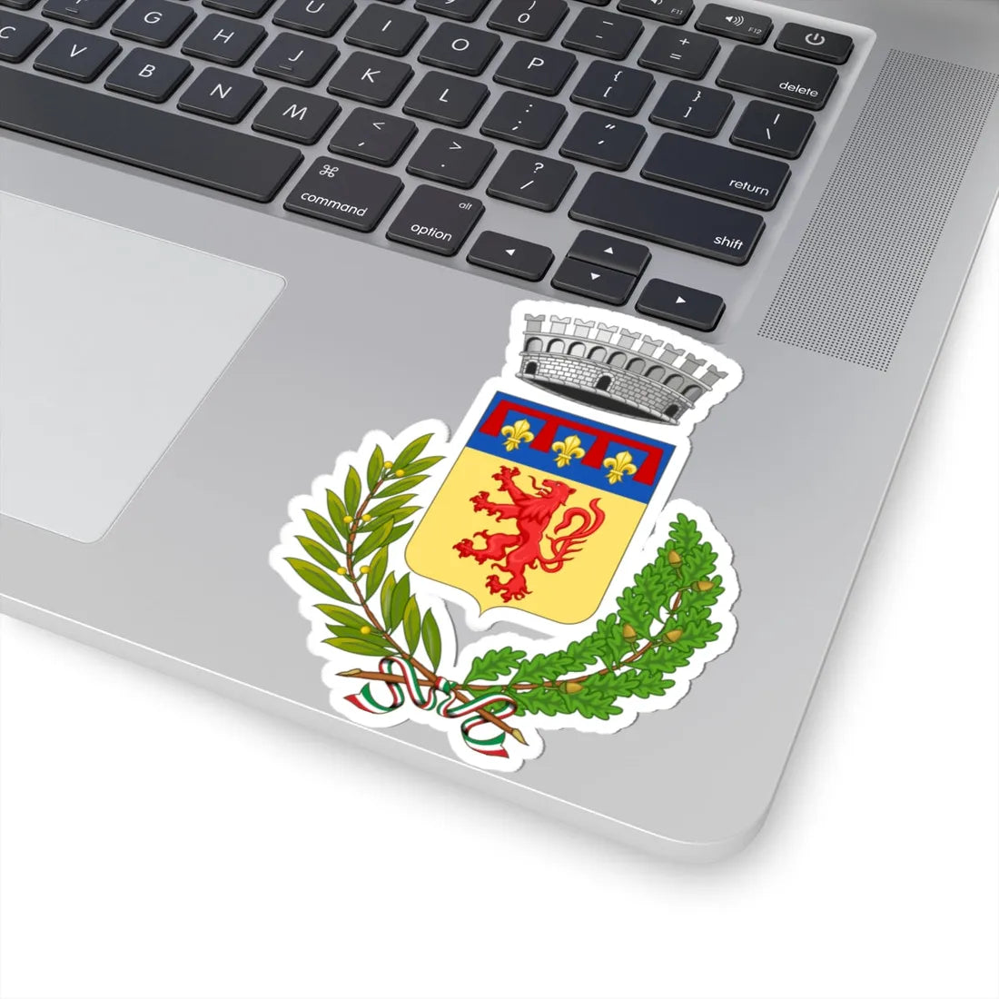 Loiano-Stemma (Italy) (Coat of Arms) STICKER Vinyl Kiss-Cut Decal - The Sticker Space
