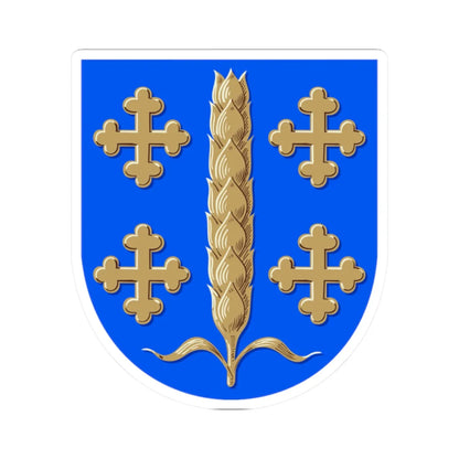 Loimaa.vaakuna (Finland) (Coat of Arms) STICKER Vinyl Kiss-Cut Decal 2 Inch White - The Sticker Space