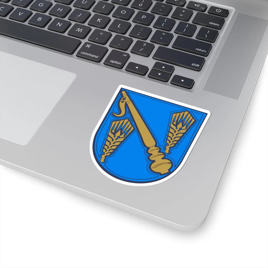 Loimaa.vaakuna.1952 (Finland) (Coat of Arms) STICKER Vinyl Kiss-Cut Decal - The Sticker Space