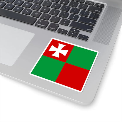 Lokachi flag (Ukraine) STICKER Vinyl Kiss-Cut Decal - The Sticker Space
