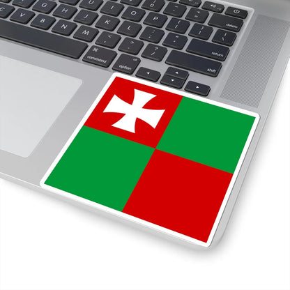 Lokachi flag (Ukraine) STICKER Vinyl Kiss-Cut Decal - The Sticker Space