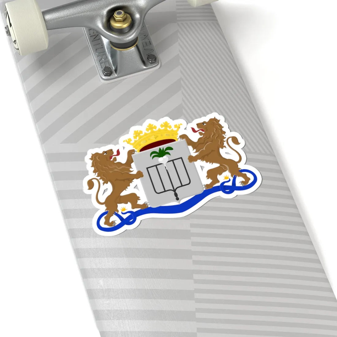 Lokeren wapen 1840 (Belgium) (Coat of Arms) STICKER Vinyl Kiss-Cut Decal - The Sticker Space