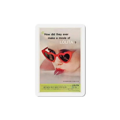 Lolita 1962 Movie Poster Refrigerator Magnet 4 Inch - The Sticker Space