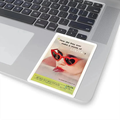 Lolita 1962 Movie Poster - STICKER Vinyl Kiss-Cut Decal - The Sticker Space