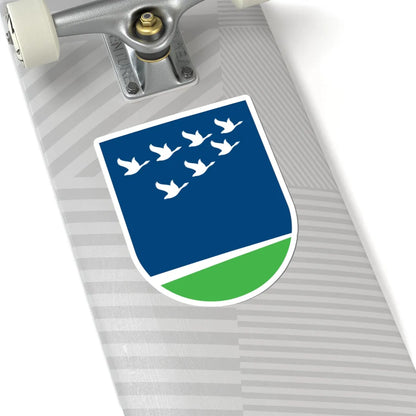 Lolland Kommune coa (Denmark) (Coat of Arms) STICKER Vinyl Kiss-Cut Decal - The Sticker Space