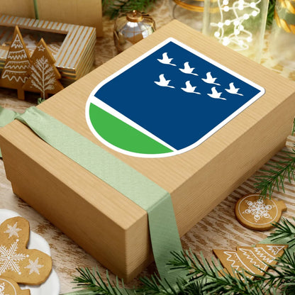 Lolland Kommune coa (Denmark) (Coat of Arms) STICKER Vinyl Kiss-Cut Decal - The Sticker Space