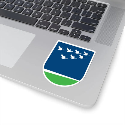 Lolland Kommune coa (Denmark) (Coat of Arms) STICKER Vinyl Kiss-Cut Decal - The Sticker Space