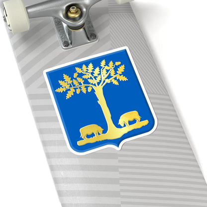 Lommel wapen (Belgium) (Coat of Arms) STICKER Vinyl Kiss-Cut Decal - The Sticker Space