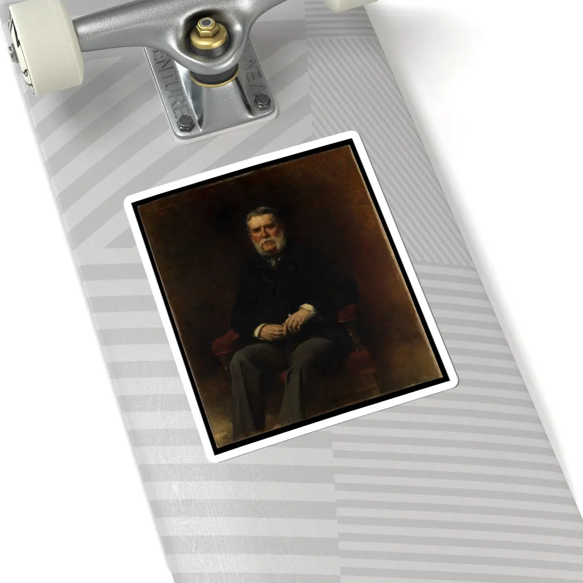 SKU:TSS-STICK-LNBNN-6X6-2 Sizes:6" × 6" Types:White