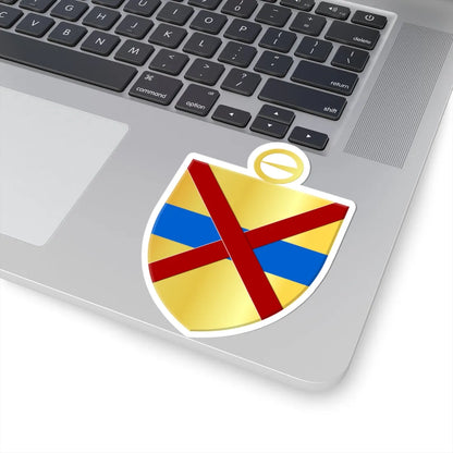 Londerzeel wapen (Belgium) (Coat of Arms) STICKER Vinyl Kiss-Cut Decal - The Sticker Space