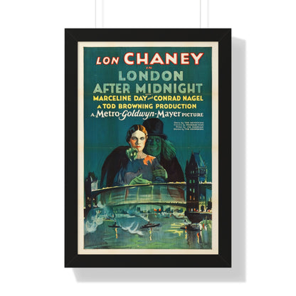 LONDON AFTER MIDNIGHT 1927 - Framed Movie Poster-16″ x 24″-The Sticker Space