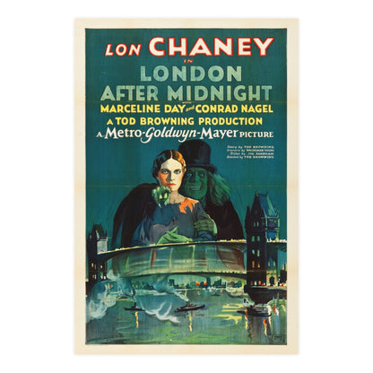 LONDON AFTER MIDNIGHT 1927 - Paper Movie Poster-24″ x 36″ (Vertical)-The Sticker Space