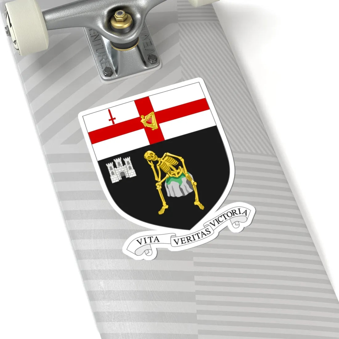 Londonderry COA (United Kingdom) (Coat of Arms) STICKER Vinyl Kiss-Cut Decal - The Sticker Space