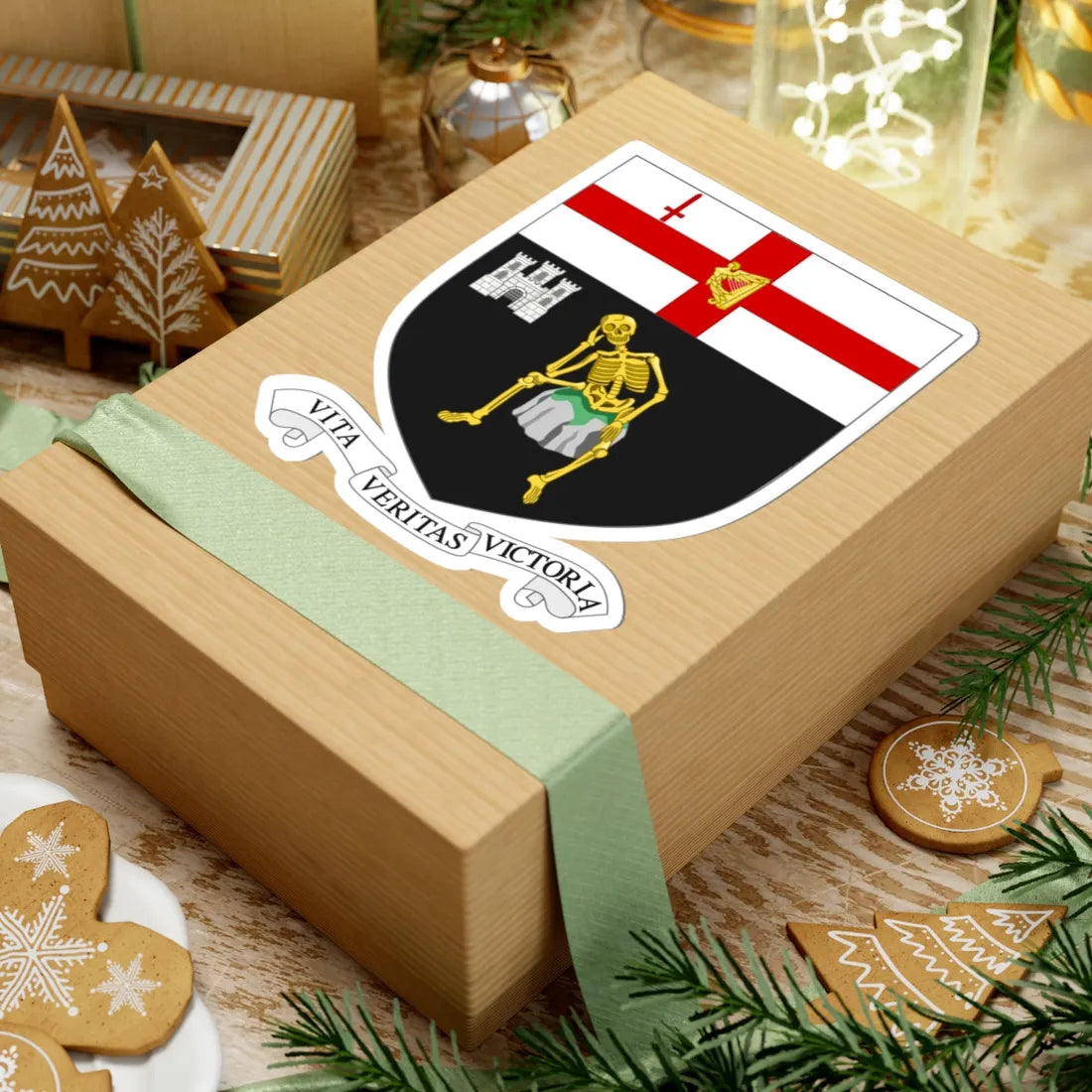 Londonderry COA (United Kingdom) (Coat of Arms) STICKER Vinyl Kiss-Cut Decal - The Sticker Space