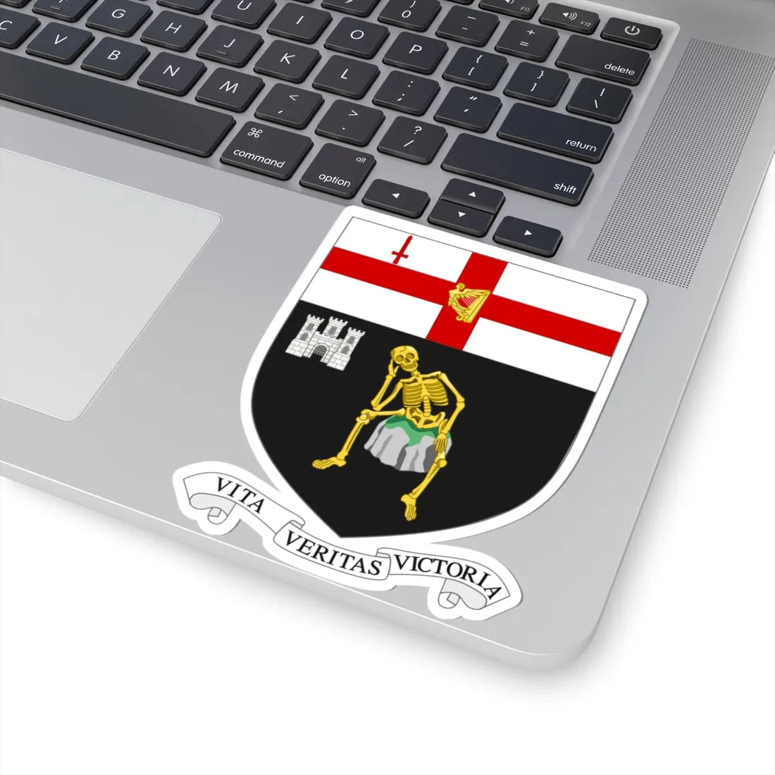 Londonderry COA (United Kingdom) (Coat of Arms) STICKER Vinyl Kiss-Cut Decal - The Sticker Space