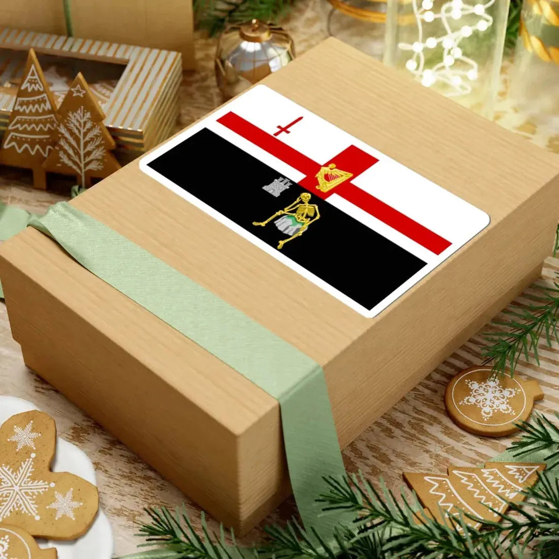 Londonderry flag (Ireland) STICKER Vinyl Kiss-Cut Decal - The Sticker Space