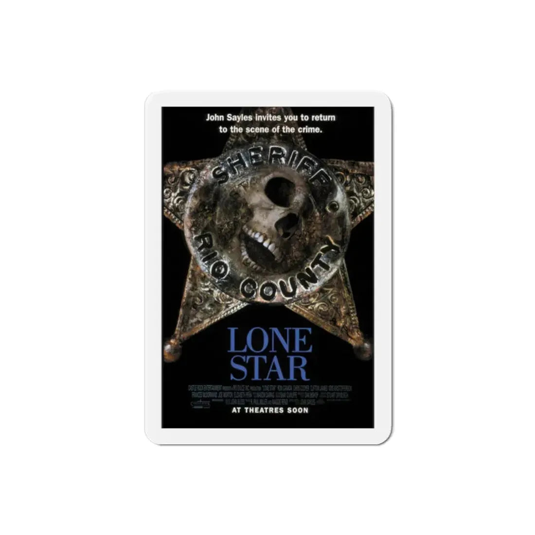 Lone Star 1996 Movie Poster Refrigerator Magnet 2 Inch - The Sticker Space