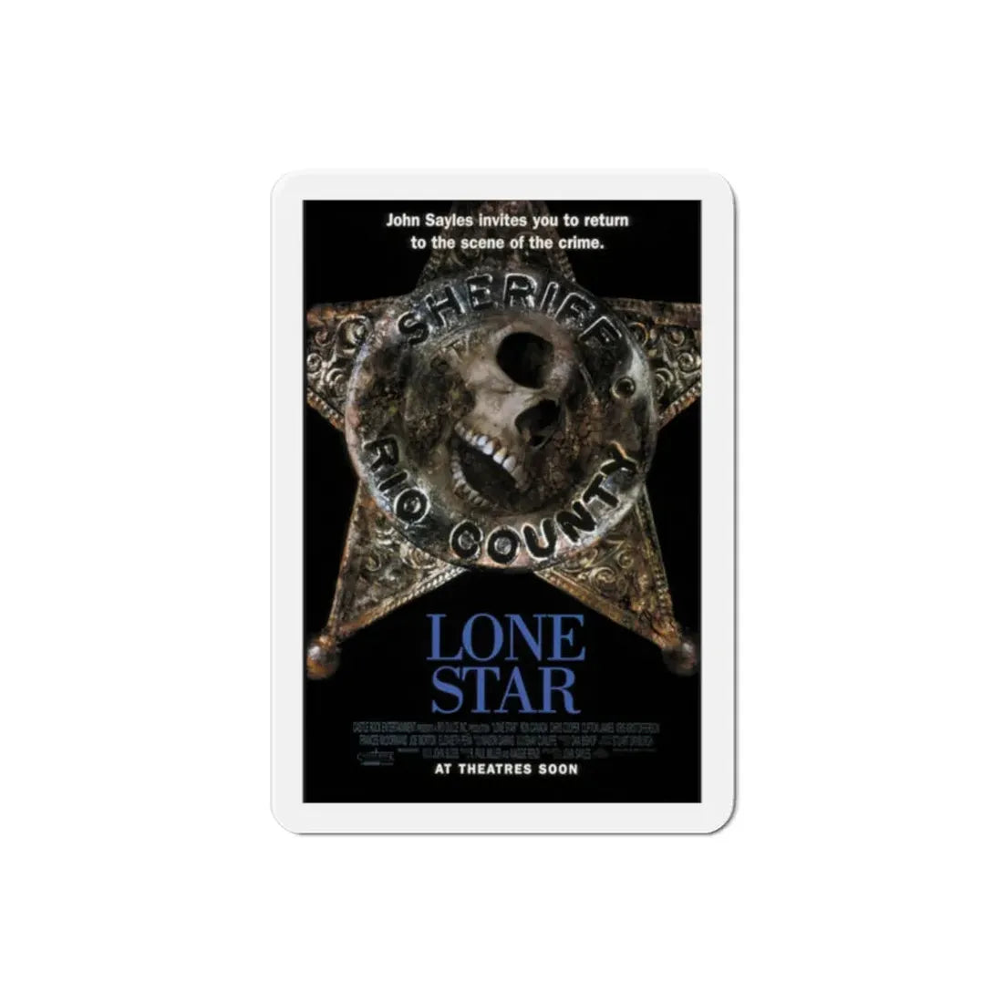 Lone Star 1996 Movie Poster Refrigerator Magnet - The Sticker Space