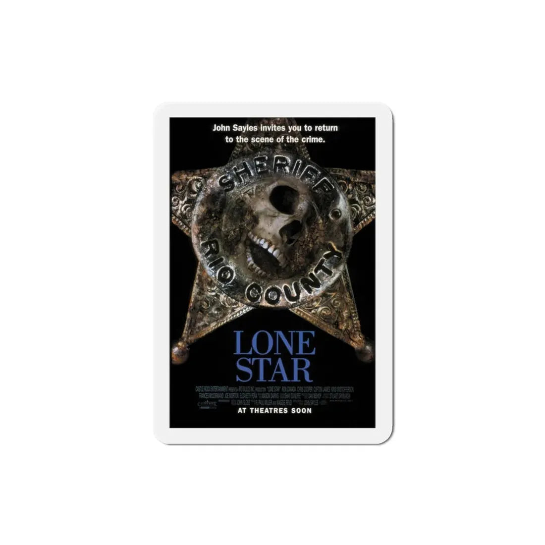 Lone Star 1996 Movie Poster Refrigerator Magnet - The Sticker Space