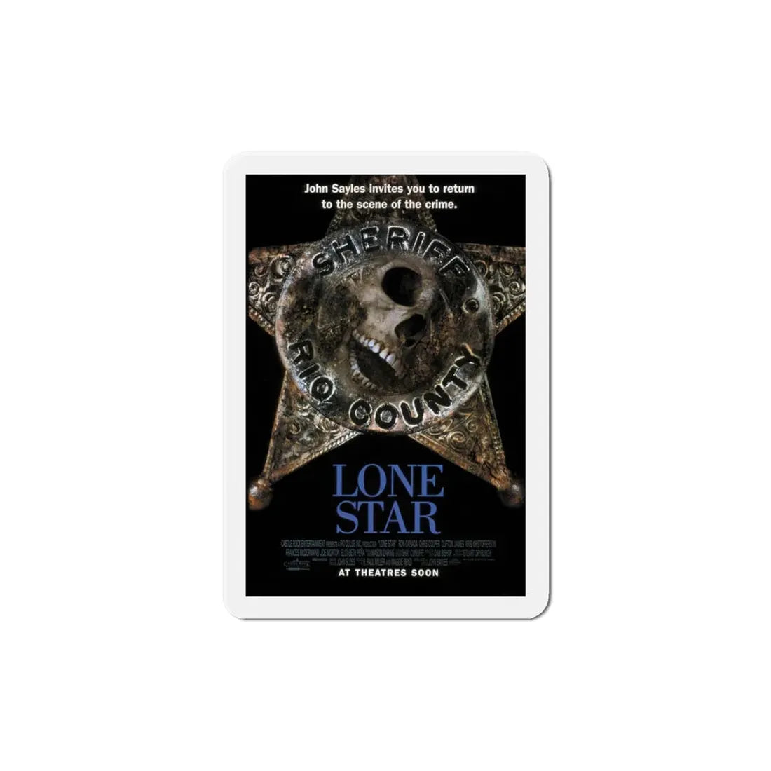 Lone Star 1996 Movie Poster Refrigerator Magnet - The Sticker Space