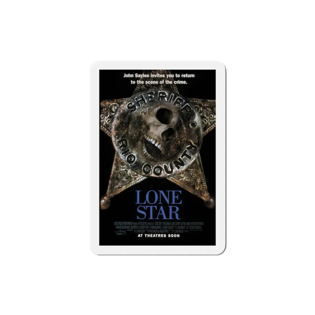 Lone Star 1996 Movie Poster Refrigerator Magnet - The Sticker Space