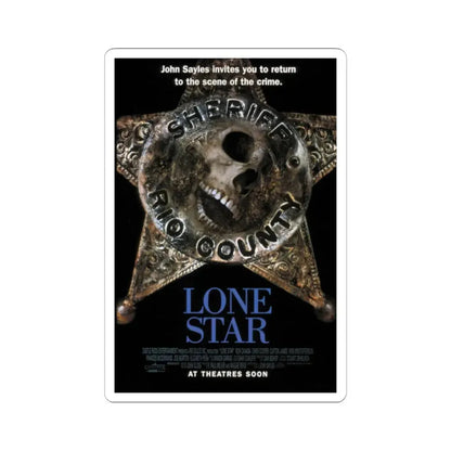 Lone Star 1996 Movie Poster - STICKER Vinyl Kiss-Cut Decal 2 Inch White - The Sticker Space